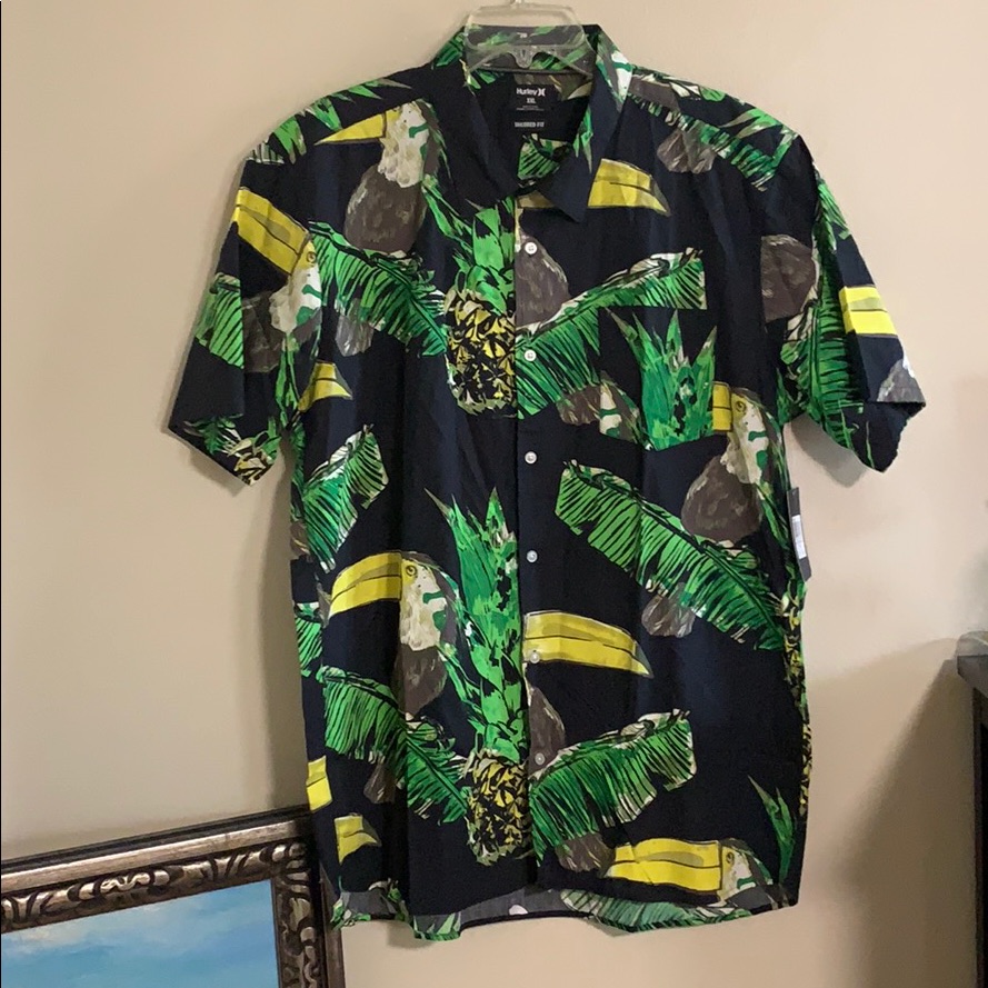 Toucan Button Down